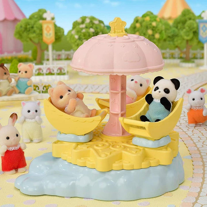 Sylvanian Families 5539 Baby Sternenkarussell - Puppenhaus Spielset