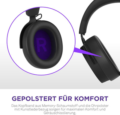 NZXT Kabelgebundenes PC-Gaming Relay-Headset – AP-WCB40-B2 - Hi-Res-Audio-zertifiziert – DTS Headpho