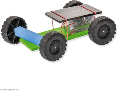 matches21 Solar Fahrzeug Auto Solarauto Holz Bausatz f. Kinder Werkset Bastelset Lernspiel ab 9 Jahr