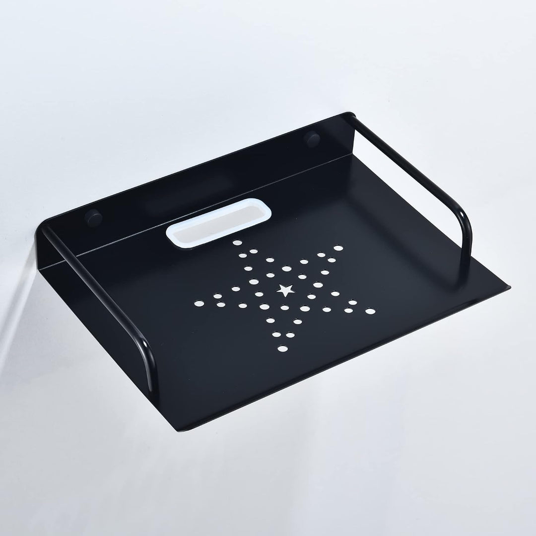 Router Regal, Kleiner Projektor Wandregal, TV Box Halterung, Multimedia Ablage, Wand Montiert Regal