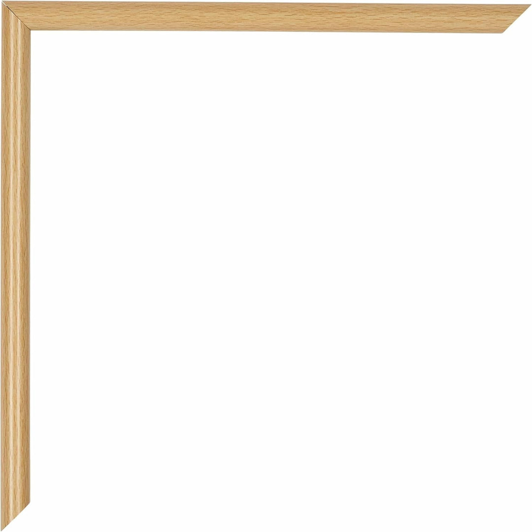 yd. Your Decoration - Bilderrahmen 75x100 cm - Buche Hell - Bilderrahmen aus Kunststoff mit Acrylgla