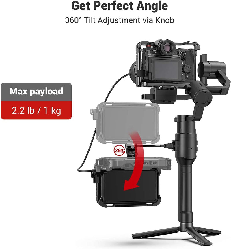 SMALLRIG Monitor Mount für DJI Ronin-S/Ronin-SC / RS2 / RSC2 und ZHIYUN Crane 2S / Crane 3 / 3S / WE