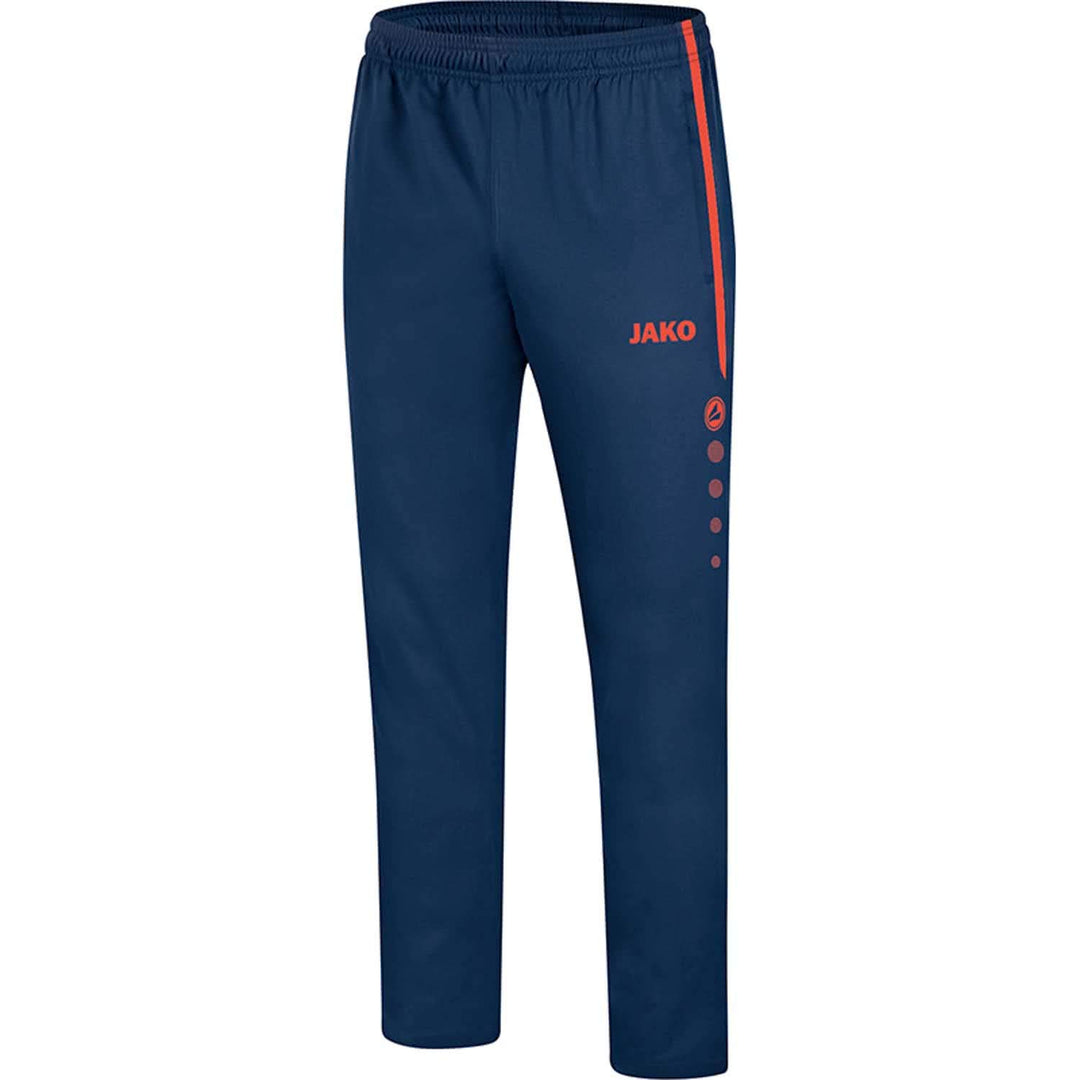 JAKO Unisex Kinder Präsentationshose Präsentationshose Striker 2.0, Navy/Flame
