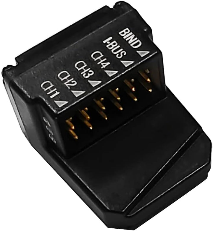 4-Kanal 2.4G Spektrum Empfänger FGR4S V2 RC Empfänger Kompatibel mit FrSky NB4 für 1/10 RC Car/Ruder
