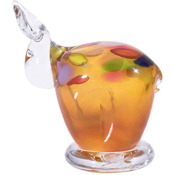 CRISTALICA Glasfigur Elch Hellbraun 12cm