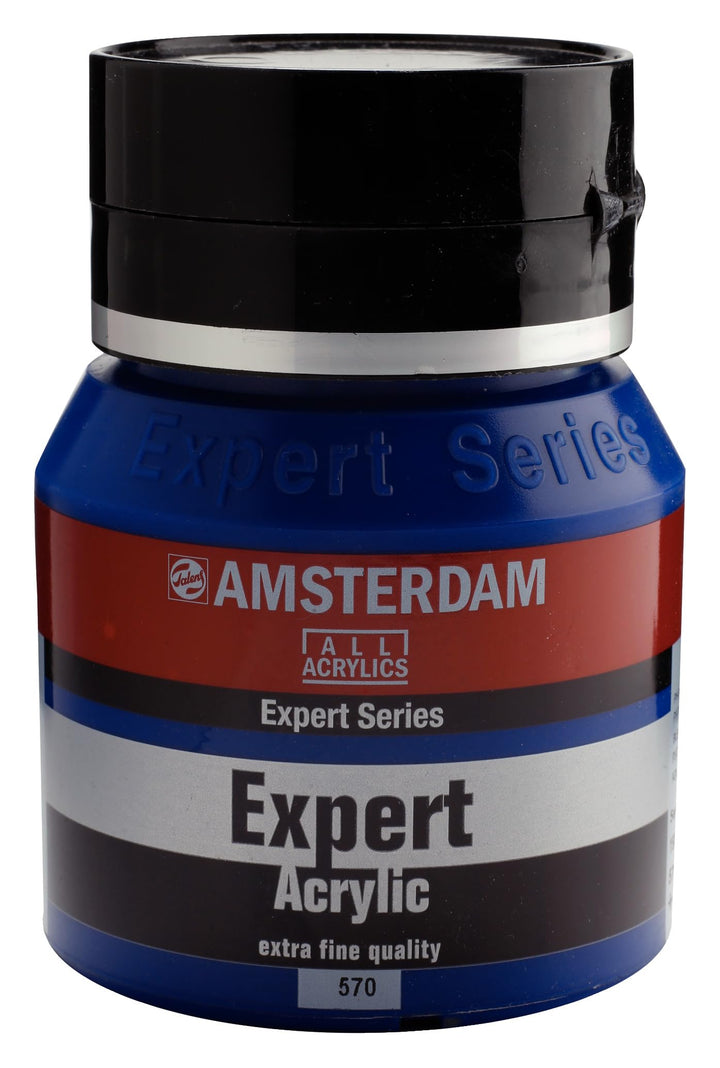 Amsterdam Expert Series Acrylic Paint Jar 400 ml - Phthaloblau 570 - Heavy Body Acrylic für professi
