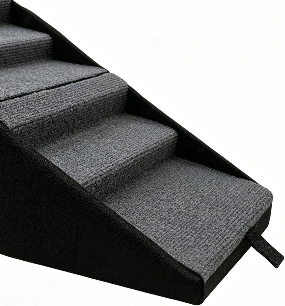 Hundetreppe Klappbar, rutschfeste Hundetreppe Für Kleine Hunde, Hunderampe Für Sofa Bett, Treppe Für
