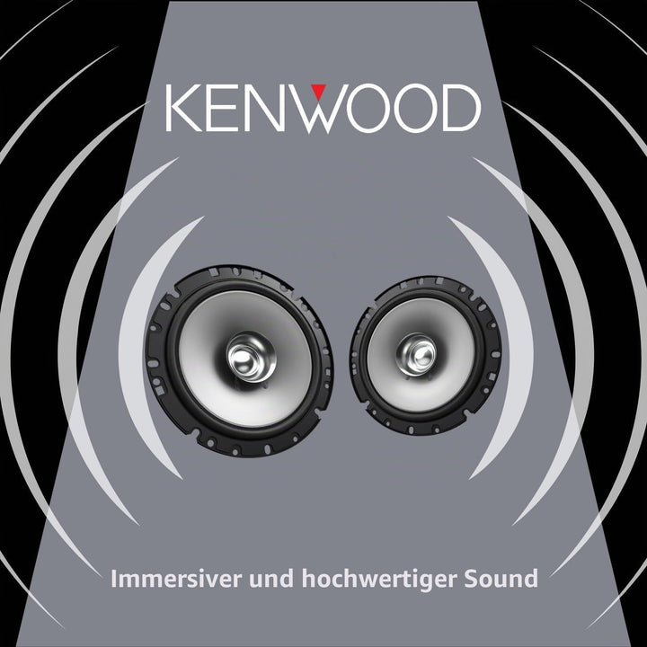 Kenwood KFC-S1756 Doppelkonus-Lautsprecher, 170 mm schwarz