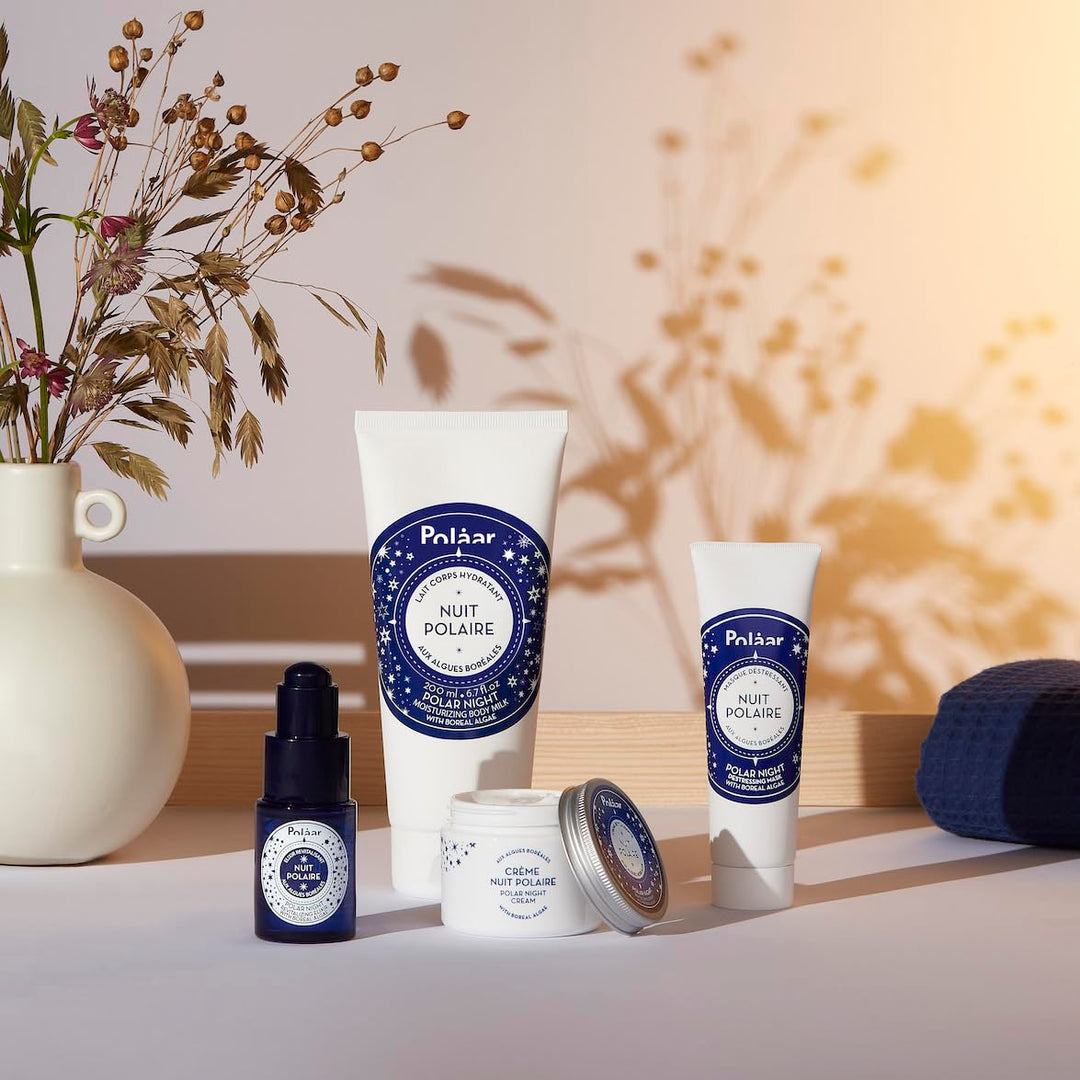 Polåar - Elixir Revitalisierendes Nuit Polaire Serum mit Boreal Algen - Anti-Aging Nachtpflege, Anti