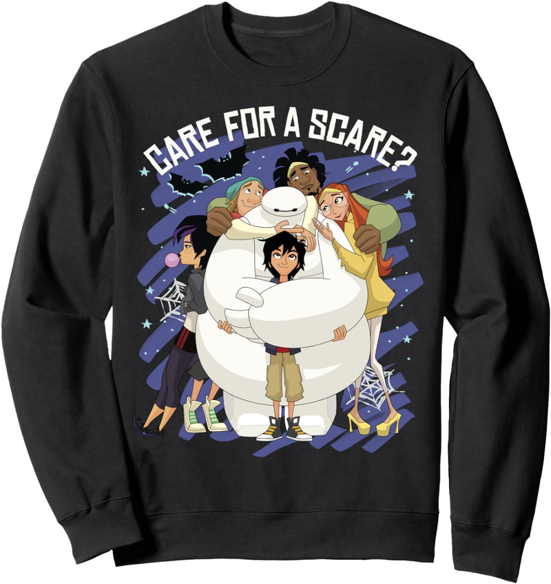 Disney Big Hero 6 TV Series Care For A Scar Halloween Sweatshirt