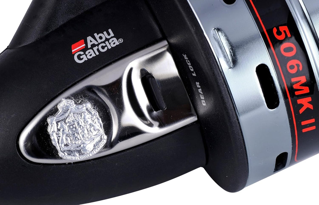 Abu Garcia MKII 506 angelrollen, Schwarz/Silber