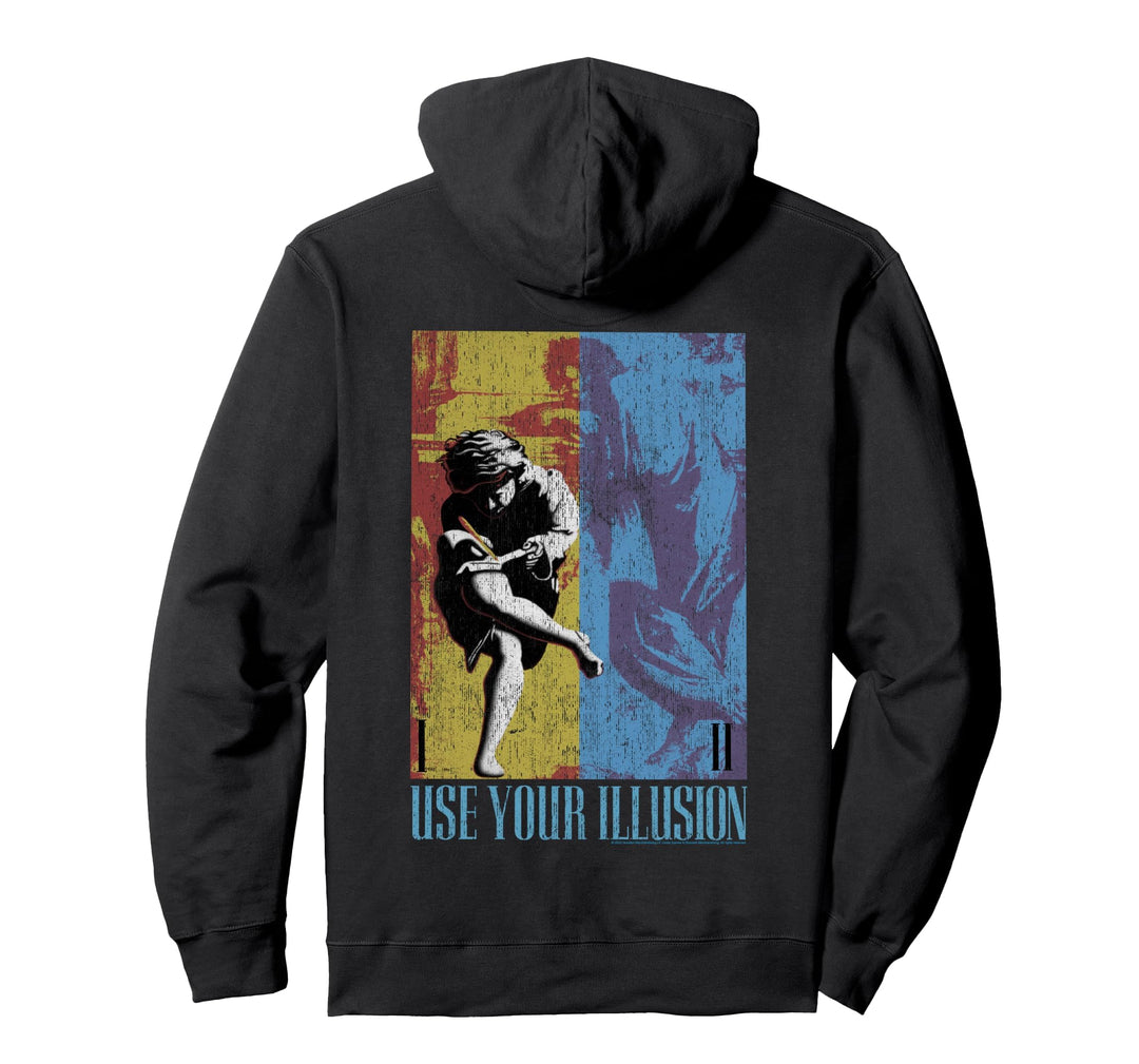 Guns 'n' Roses Double Illusion Rock Music Band Pullover Hoodie