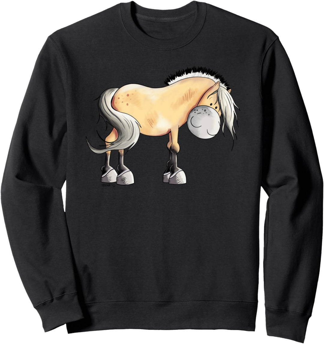 Lustiges Fjordpferd I Norweger Pferd I Pferde Fun Geschenk Sweatshirt