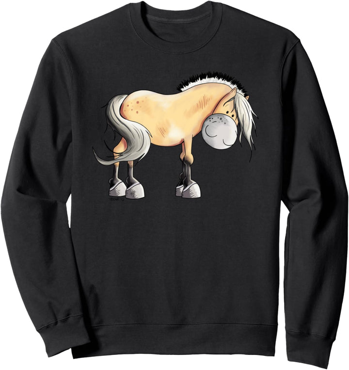 Lustiges Fjordpferd I Norweger Pferd I Pferde Fun Geschenk Sweatshirt