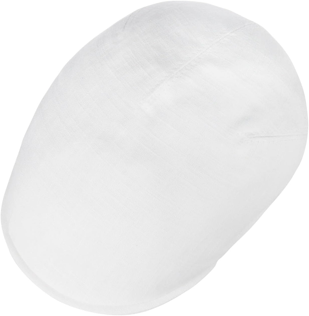 LIERYS Elegantes Design: Die melierte dunkelblaue Flatcap besticht durch ihre frische Ausstrahlung u