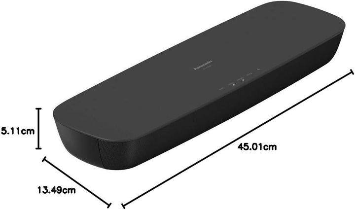 Panasonic SC-HTB200EGK 2.0 Soundbar für TV (Dolby Soundbar, Bluetooth, HDMI, 80 Watt RMS, klein) sch