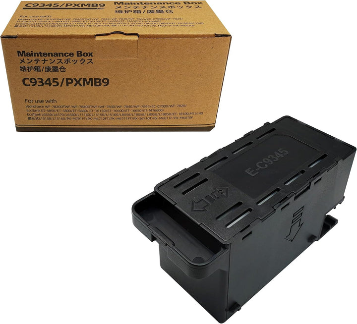C9345 (C12C934591) Wartungsbox Ersatz für Epson C9345 2er-Pack | C9345 Wartungsbox für ET-5850 ET-58
