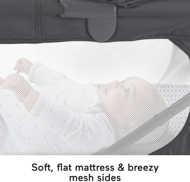 Fisher-Price Tragbares Babybett mit beruhigender Sicht und Projektion, Stubenwagen mit Lichtern, Mus