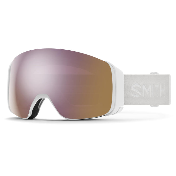 SMITH OPTICS I/O MAG 4D Ski- Snowboardbrille WHITE VAPOR 22 - ChromaPOP Everyday Rose Gold Mirror NE