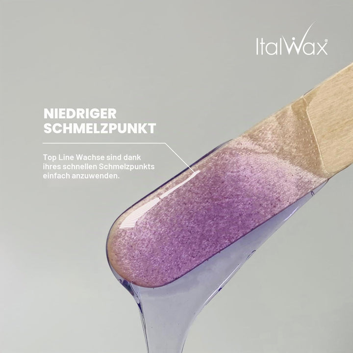 Italwax Top Line Orchid - 750g - Waxing Perlen für Haarentfernung – Duft Orchidee - Synthetische For