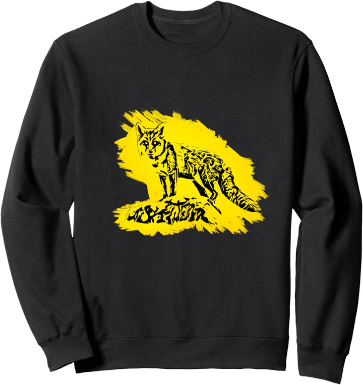 Fuchs schlauer Fuchs Tiere Wald schlaue Füchse Sweatshirt