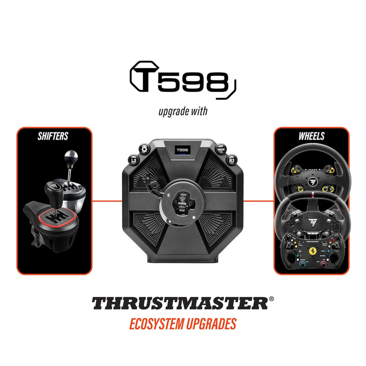 Thrustmaster T598, Direct Axial Drive Force Feedback-Rennlenkrad für PS5, PS4, PC T598 P, T598 P