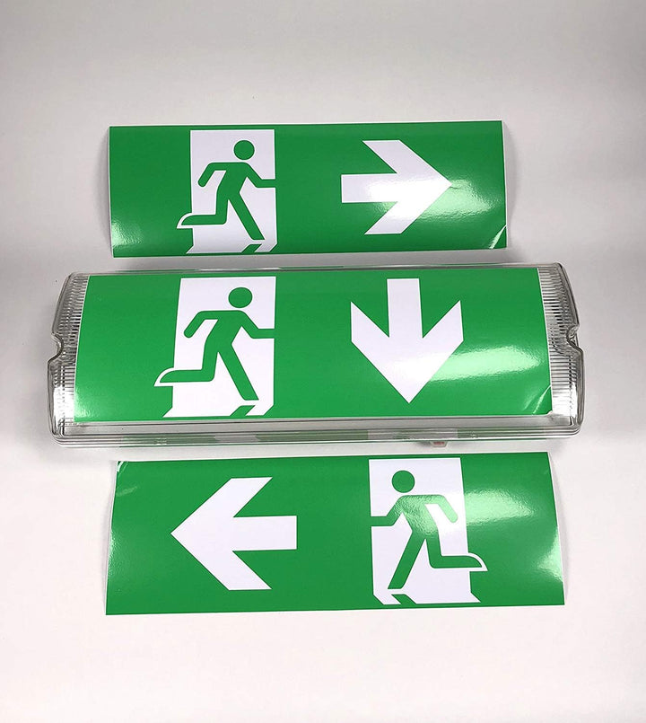 IP 65 LED Dauerlicht Notleuchte Notbeleuchtung Notausgang Fluchtwegleuchte Notlicht Fluchtweg EXIT (