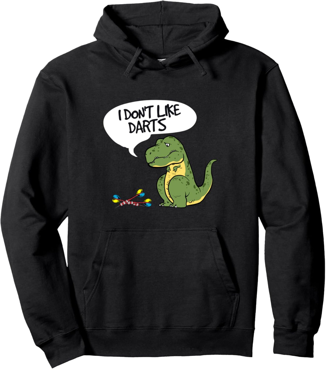 Trex mag kein Dart Geschenk für einen Dartspieler Pullover Hoodie