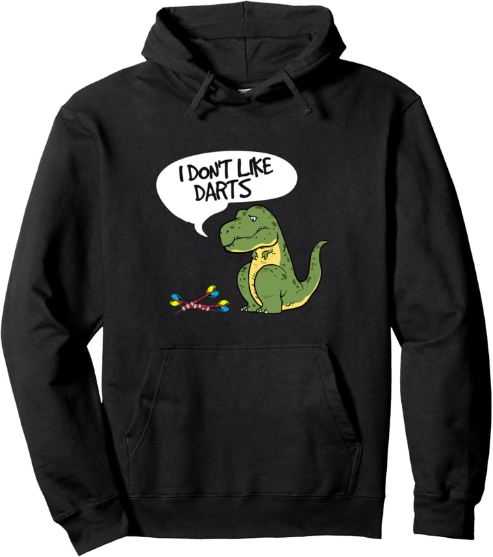 Trex mag kein Dart Geschenk für einen Dartspieler Pullover Hoodie