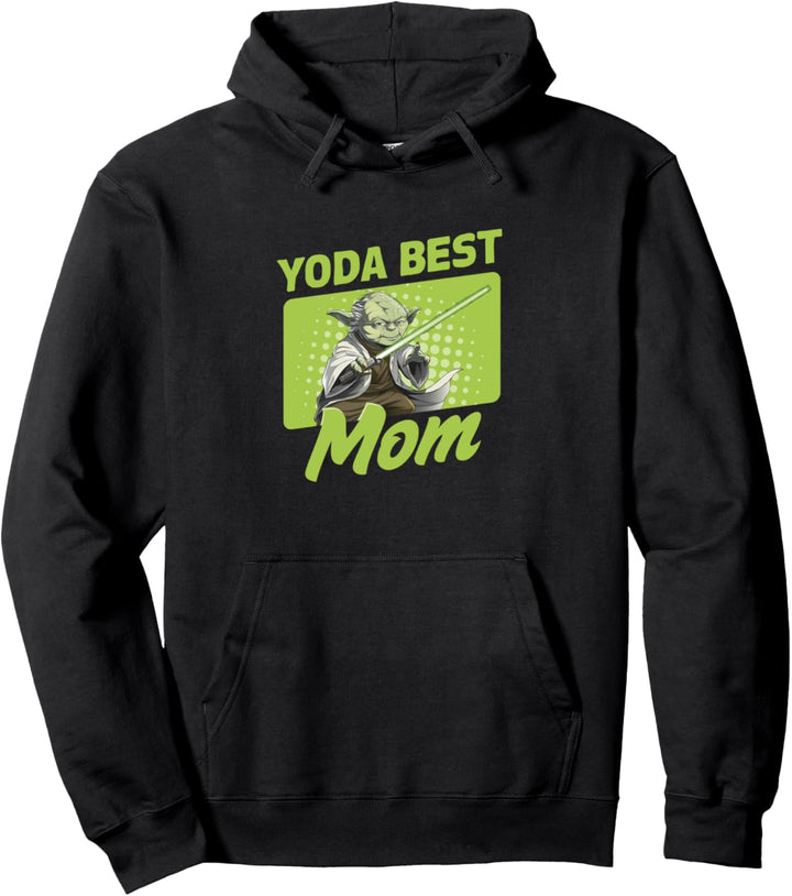 Star Wars Muttertag Yoda Best Mom Green Box Pullover Hoodie