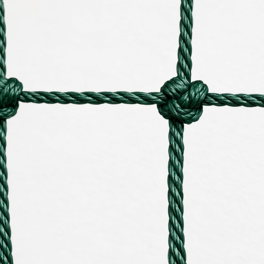 Ballfangnetz - Ballnetz - Netz - grün - Masche 5 cm - Stärke: 1,2 mm - Grösse: 5,00 m x 50 m