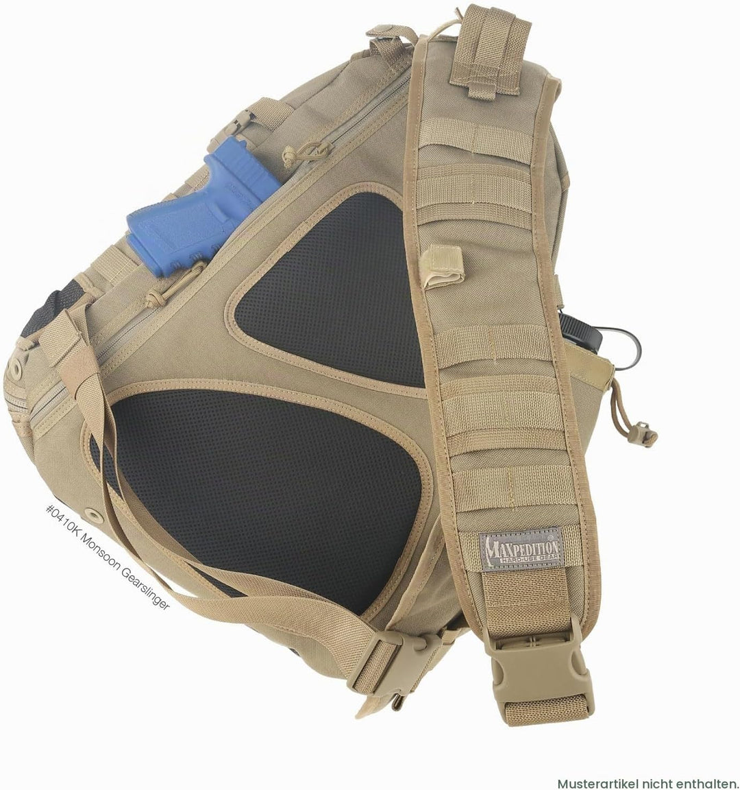 Maxpedition Gearslinger Monsoon, 16 liters Khaki, Khaki