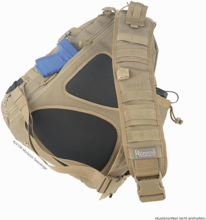 Maxpedition Gearslinger Monsoon, 16 liters Khaki, Khaki