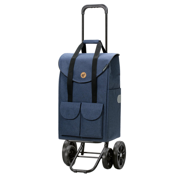 Andersen Einkaufstrolley - klappbar - 54 Liter - 4 Räder - höhenverstellbar - belastbar 50 kg - Stah