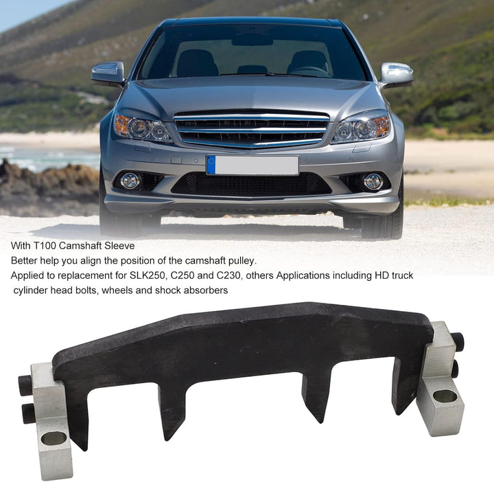 Tbest Hand Tools Nockenwellen-Einstellwerkzeug mit T100-Hülse 271589014000 Ersatz für – M271 C200 C1