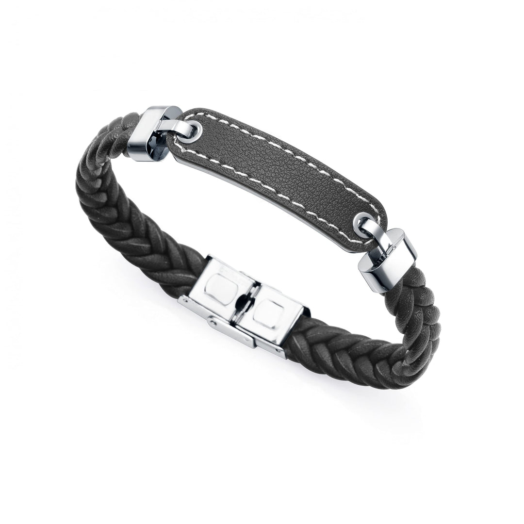 Viceroy Pulsera Magnum 15108P01010 piel y acero