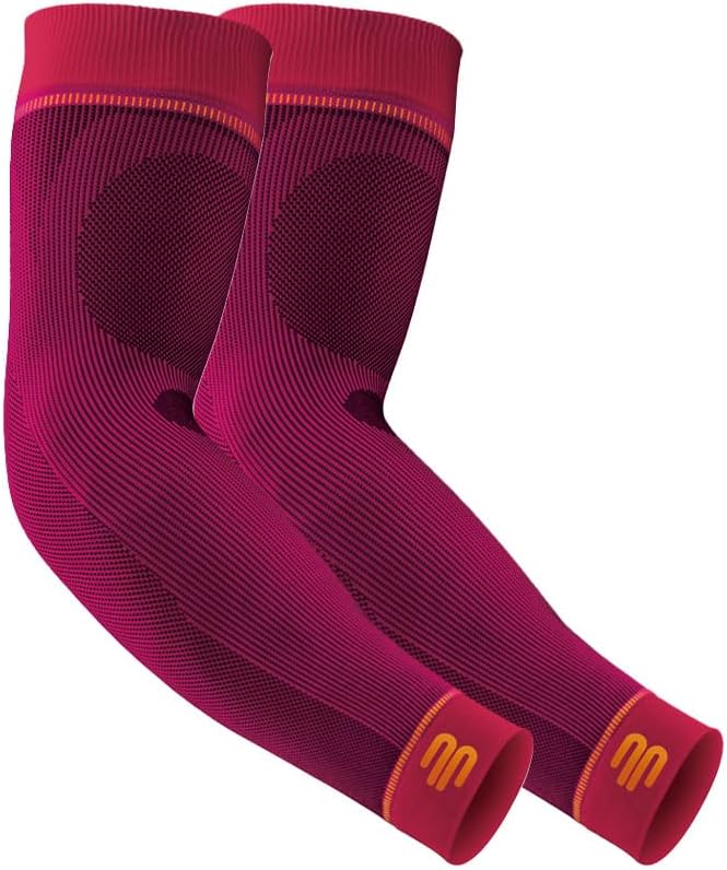 BAUERFEIND Arm Sleeve „Compression Sleeves Arm“, 1 Paar Armlinge, Armstulpen Rosa S Lang, Rosa S Lan