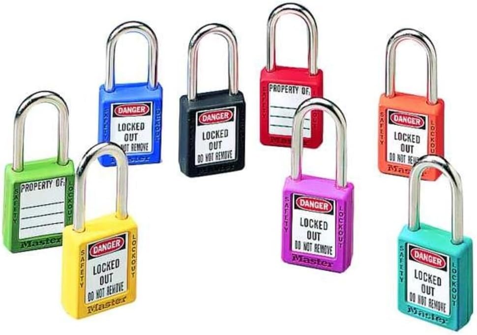 Master Lock ml410grn eingegeben verschiedenen Vorhängeschloss, grün, 1/4" x 1-1/2" 9.4 cm x 5.1 cm x