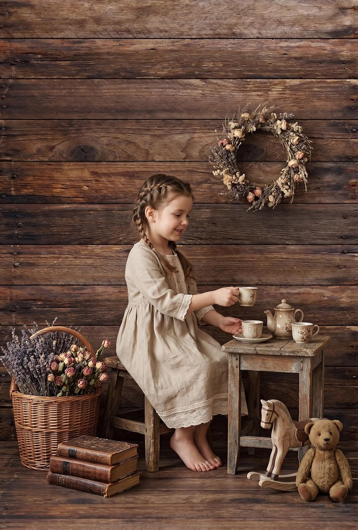Kate rustikale Holz Fotohintergrund 2x3m Vintage Holz Fotografie Hintergrund für Neugeborene Porträt