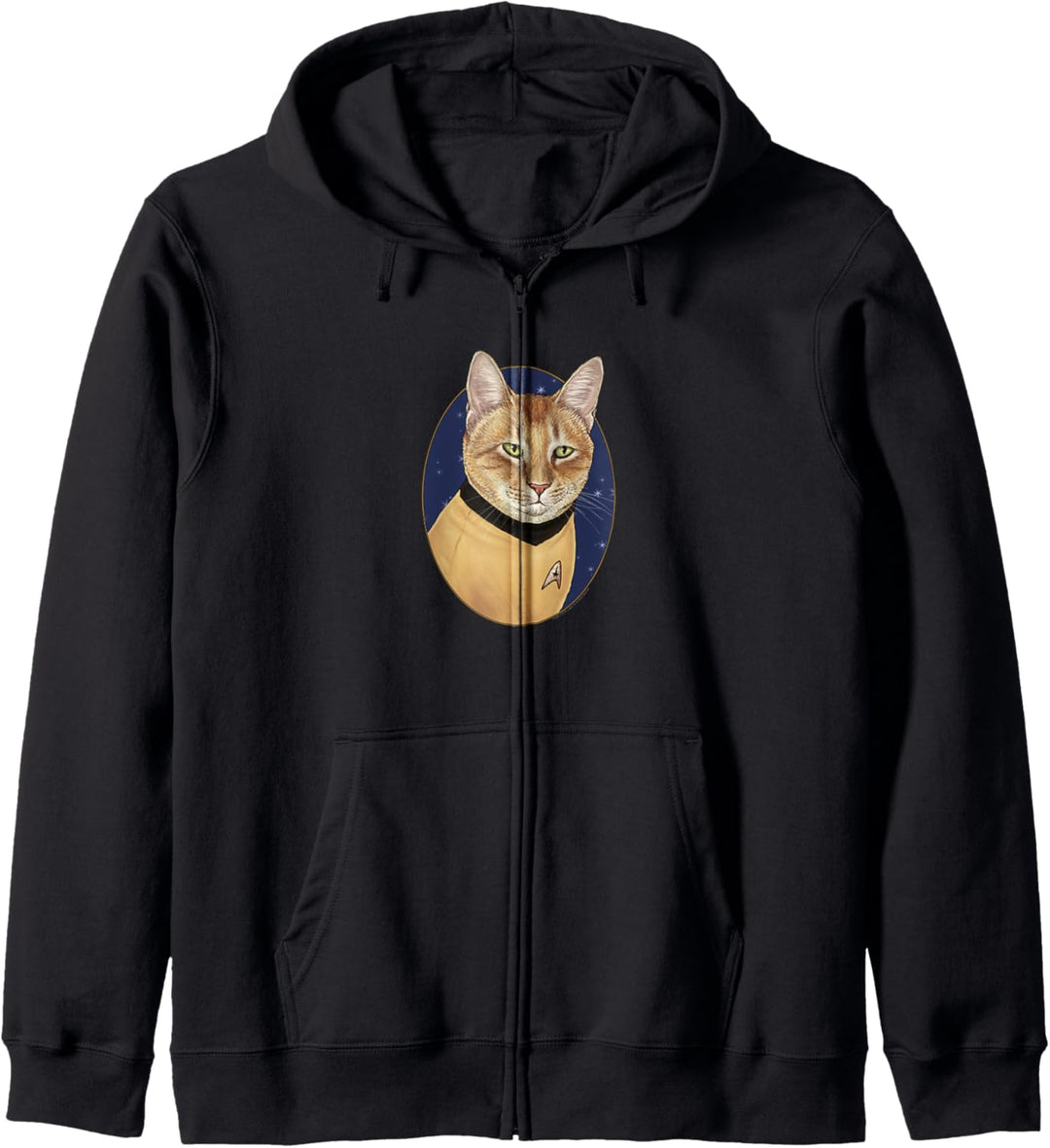 Star Trek Captain Cat Kirk Kapuzenjacke