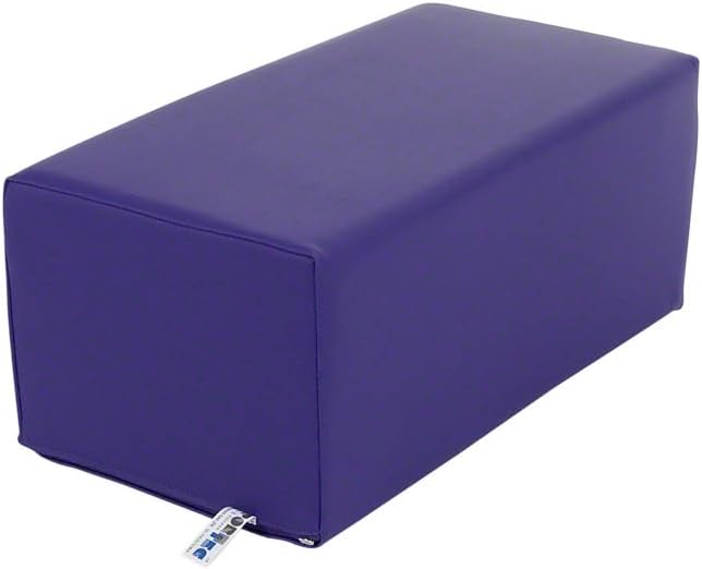 Sport-Tec Stufen-Lagerungskissen Stufenlagerungswürfel Lagerungswürfel 50x25x20 cm schwarz, schwarz