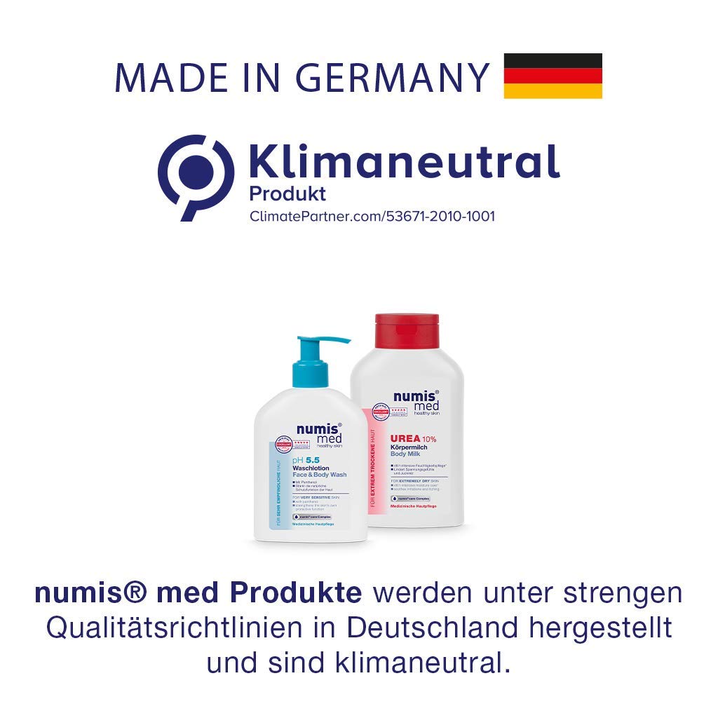 numis med Shampoo ph 5.5-3er Pack Hautberuhigendes Haarshampoo für sehr empfindliche & sensible Haut