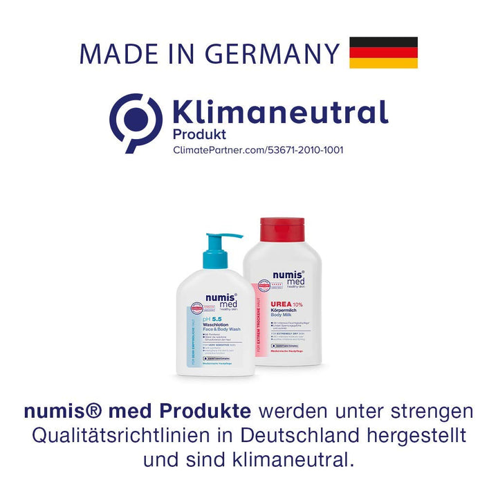 numis med Shampoo ph 5.5-3er Pack Hautberuhigendes Haarshampoo für sehr empfindliche & sensible Haut