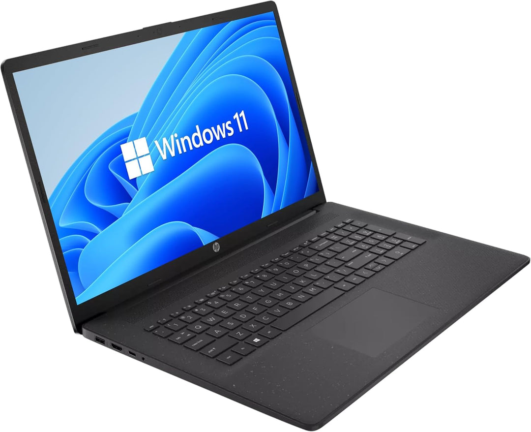 HP Laptop, 17,3 Zoll IPS Full-HD Display, Intel N200 4 x 3.70 GHz, 16 GB DDR4 RAM, 512 GB SSD, Intel