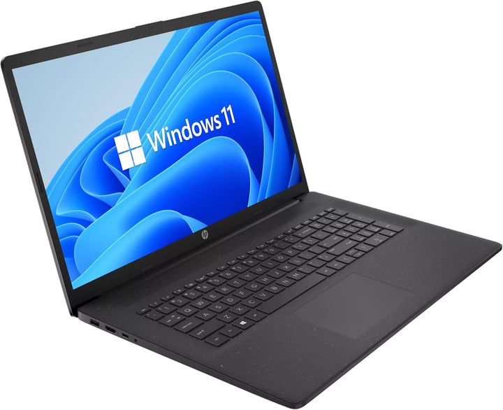 HP Laptop, 17,3 Zoll IPS Full-HD Display, Intel N200 4 x 3.70 GHz, 16 GB DDR4 RAM, 512 GB SSD, Intel