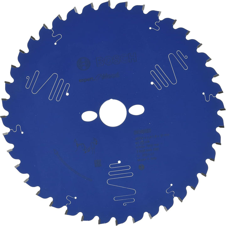 Bosch Professional 1x Kreissägeblatt Expert for Wood (Holz, Sägeblatt Ø 250 x 30 x 2,4 mm, 40 Zähne,