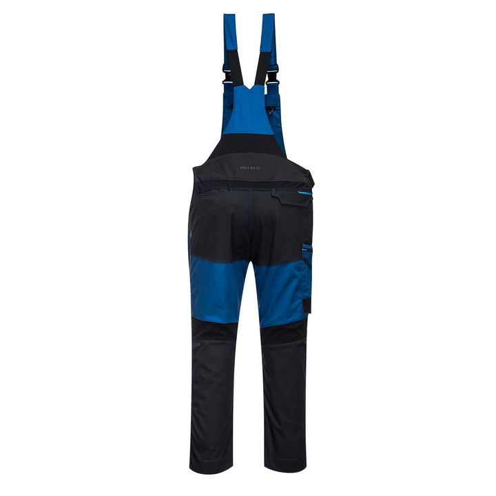 Portwest WX3 Latzhose, Grösse: M, Farbe: Persian Blau, T704PBRM M Persisches Blau, M Persisches Blau