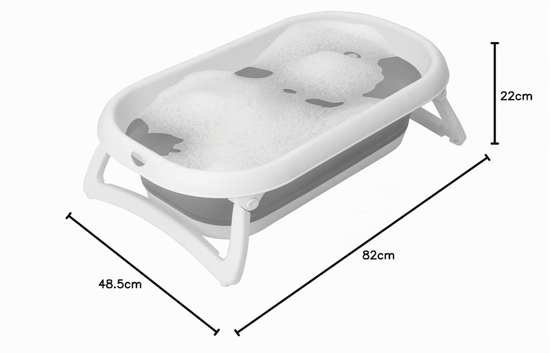 Rotho Babydesign Baby Bath 2go Faltbadewanne - Badewanne - Babybadewanne - Kinderbadewanne - Duschba