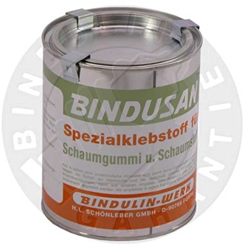 Bindusan Dose Schaumgummi-Kleber inkl.1 Pinsel zum Auftragen von E-Com24 (700 Gramm) 700.0 Gramm, 70