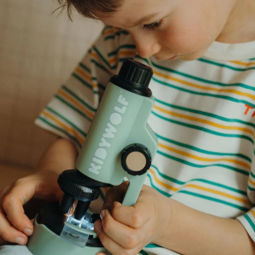 Kidymicroscope ? grünes tragbares Mikroskop
